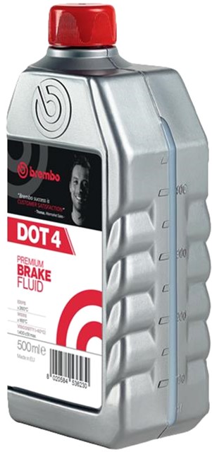 Гальмівна рідина BREMBO DOT 4 0,5 л (L04005)